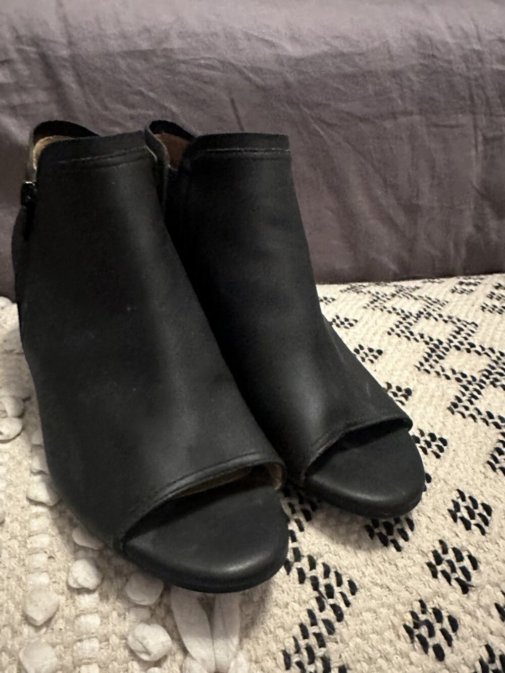 Natural Soul by Naturalizer "Demi" Open-Toe Ankle Booties